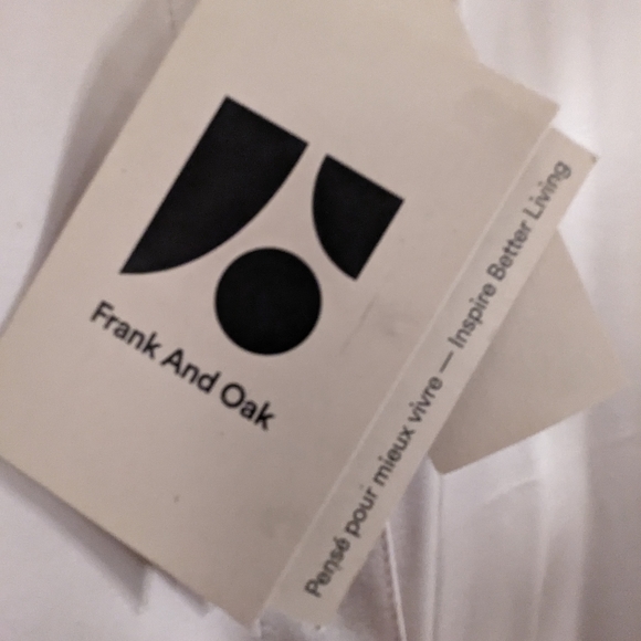 Frank and Oak The satin Blouse  size M NWT - Picture 2 of 5